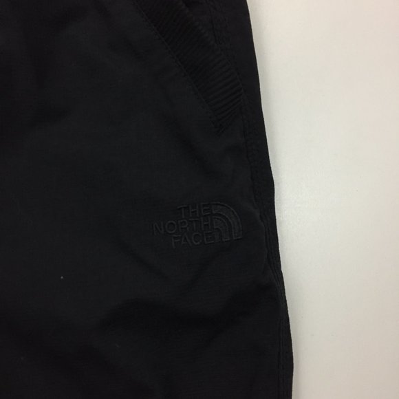 THE NORTH FACE Black Adjustable Tie Leg/Hem Drawstring Waist Crop Hiking Pant - Picture 7 of 11